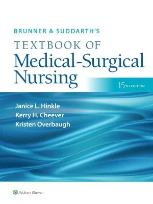 Test Bank for Brunner & Suddarth’s Medical-Surgical Nursing 15th Edition Cover