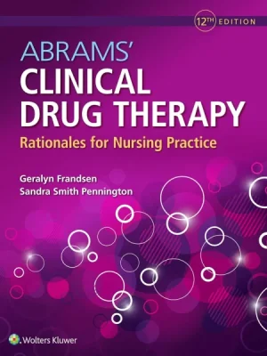 Abrams' Clinical Drug Therapy 12th Edition Test Bank cover