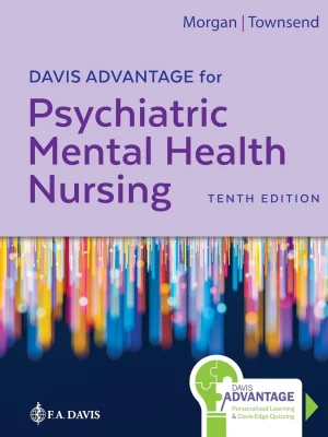Davis Advantage for Psychiatric Mental Health Nursing 10th Edition Test Bank cover