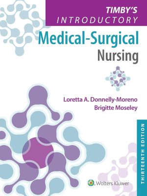Timby's Introductory Medical-Surgical Nursing 13th Edition Test Bank cover