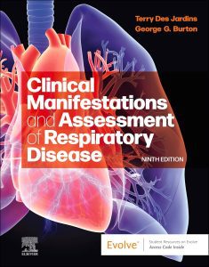 Clinical Manifestations and Assessment of Respiratory Disease 9th Edition Test Bank cover