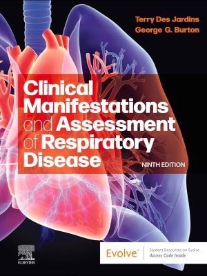Clinical Manifestations and Assessment of Respiratory Disease 9th Edition Test Bank cover
