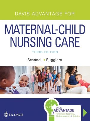 Davis Advantage for Maternal Child Nursing Care 3rd Edition Test Bank cover