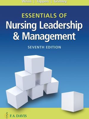Essentials of Nursing Leadership & Management 7th Edition Test Bank cover