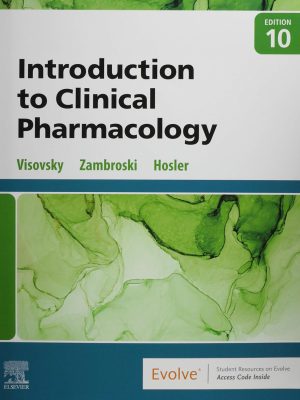 Introduction to Clinical Pharmacology 10th Edition Test Bank cover
