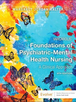 Varcarolis’ Foundations of Psychiatric-Mental Health Nursing 9th Edition Test Bank cover